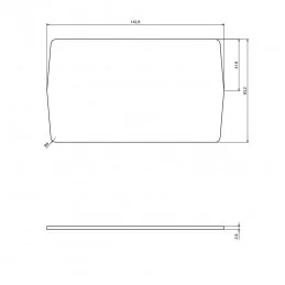 OBUDOWA PLASTIKOWA 178 X 147 X 90 Z2A CZARNA WENTYLOWANA