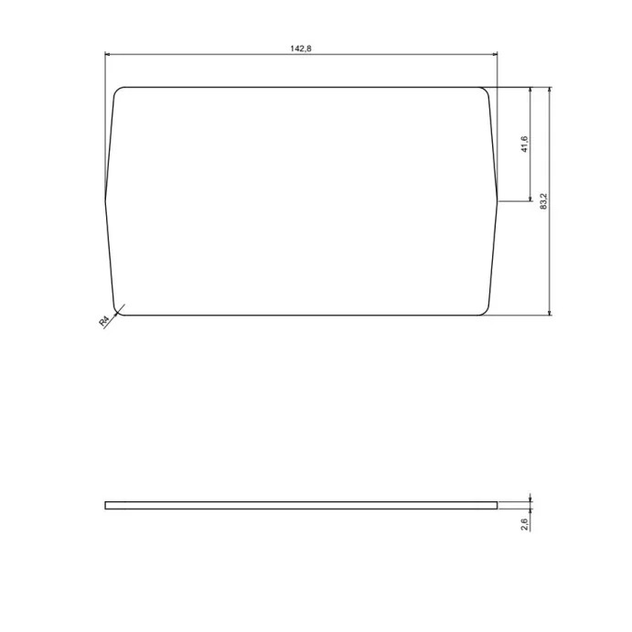 OBUDOWA PLASTIKOWA 178 X 147 X 90 Z2A CZARNA WENTYLOWANA