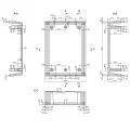 OBUDOWA PLASTIKOWA 110 X 150 X 70 Z3 JASNA PEŁNA