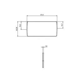 OBUDOWA PLASTIKOWA 74 X 68 X 36 Z60