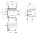 OBUDOWA MODUŁOWA NA SZYNĘ DIN 87.5 X 90 X 65.1 Z109