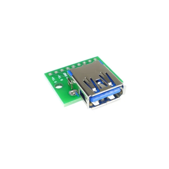 GNIAZDO USB 3.0 PRZEJŚCIE NA PCB 9 PIN (DIP9)