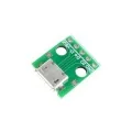 GNIAZDO MICRO USB PRZEJŚCIE NA PCB 5 PIN