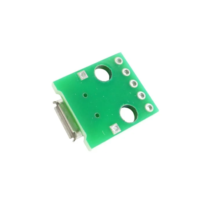 GNIAZDO MICRO USB PRZEJŚCIE NA PCB 5 PIN