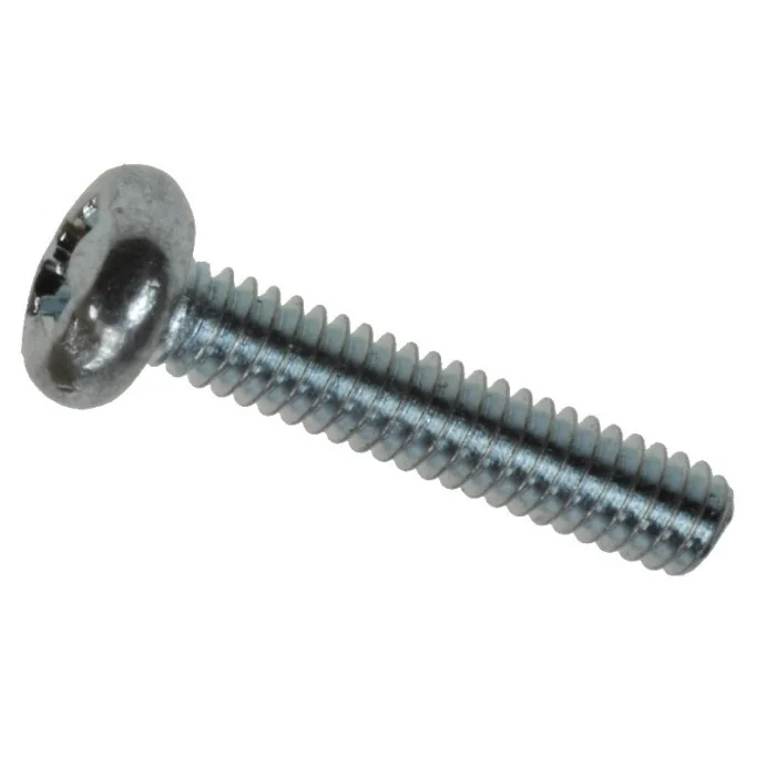 ŚRUBA M2 x 4MM (+) WALEC STAL OCYNKOWANA