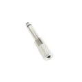 ADAPTER JACK 6.3 WT MONO - JACK 3.5 MONO GN METAL