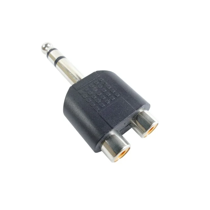 ROZDZIELACZ JACK 6.3 WTYK-2xRCA GNIAZDO