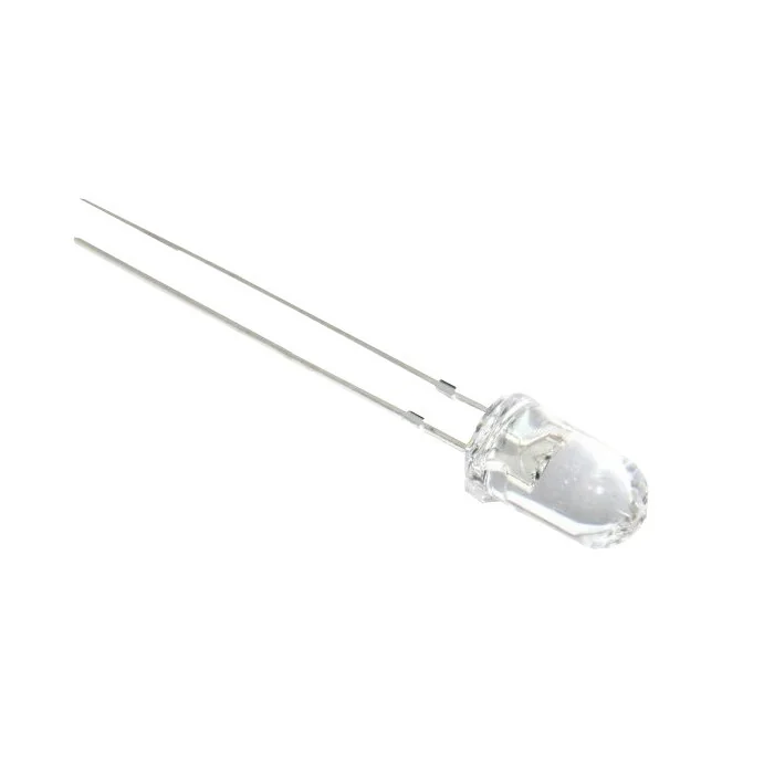 DIODA LED 5MM ZIELONA CLEAR