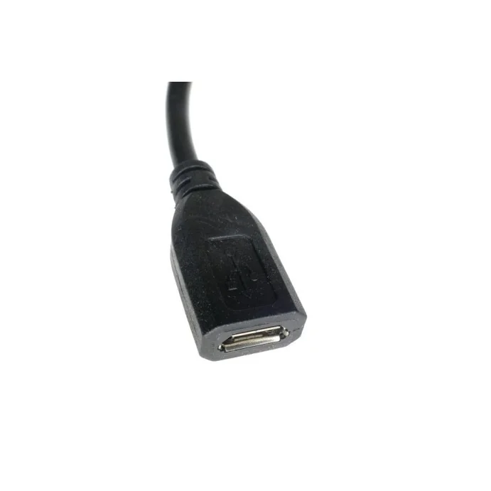 GNIAZDO MICRO USB 2 PIN Z PRZEWODEM 30CM