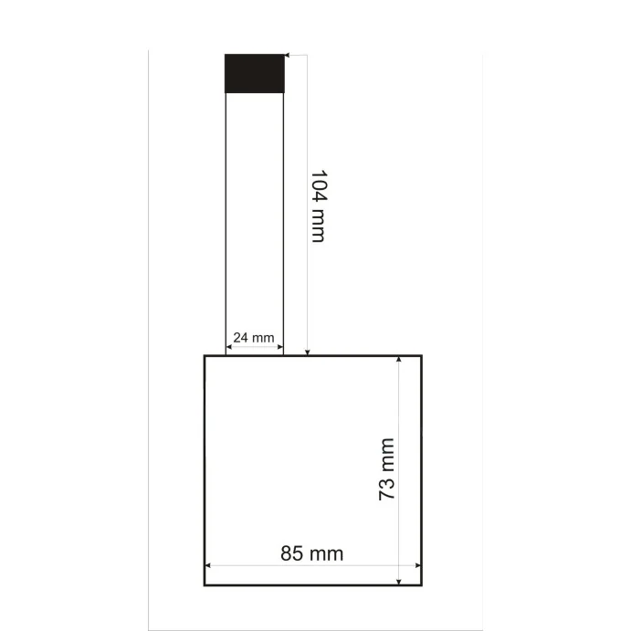 MODUŁ KLAWIATURY MEMBRANOWEJ 20 KLAWISZY 4X5