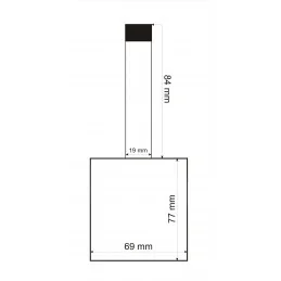 MODUŁ KLAWIATURY MEMBRANOWEJ 12 KLAWISZY 4X3