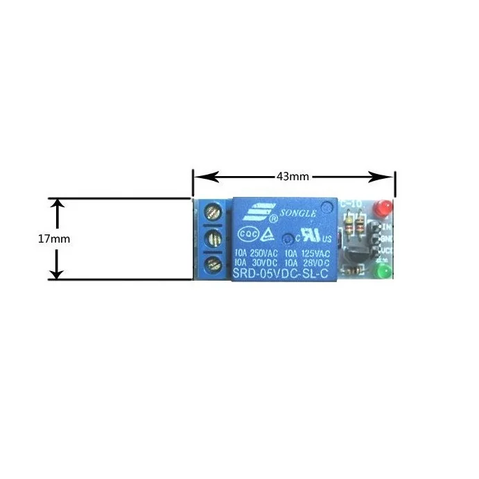 MODUŁ 1 PRZEKAŹNIK 12V ARDUINO