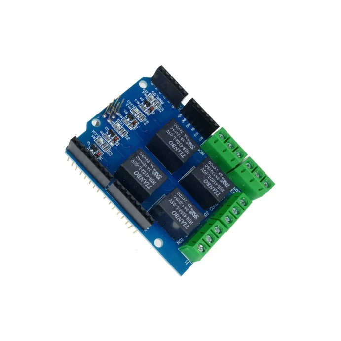 MODUŁ 4 PRZEKAŹNIKÓW 5V 3A SHIELD DO ARDUINO UNO