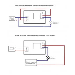 MODUŁ PRZEKAŹNIK CZASOWY 12V 10A 0 - 60 SEKUND ZTA31861