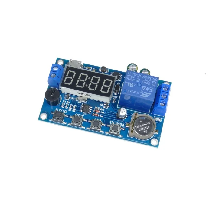 MODUŁ PRZEKAŹNIK CZASOWY TIMER ALARM USB 5.0V ~ 60V ZTA31672