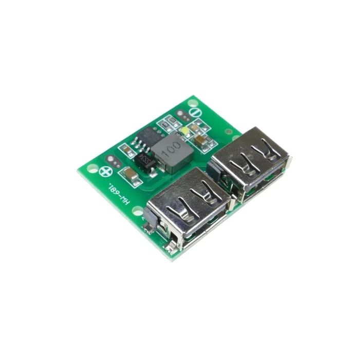 MODUŁ PRZETWORNICA STEP DOWN 24V-5V 3A DO 2 X USB