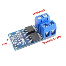 MODUŁ Z TRANZYSTOREM MOSFET 400W 15A