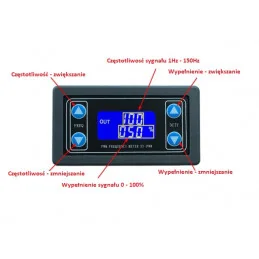 MODUŁ REGULATOR PWM 1HZ-150KHZ ZTA31637