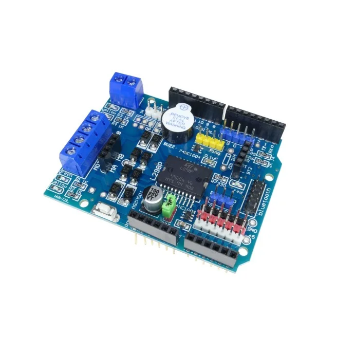 MODUŁ STEROWNIKA SILNIKÓW DC PWM L298P - SHIELD NAKŁADKA ARDUINO ZTA31733