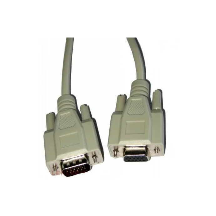 PRZEDŁUŻACZ DB15 / VGA 1.5M/1.8M BIAŁY