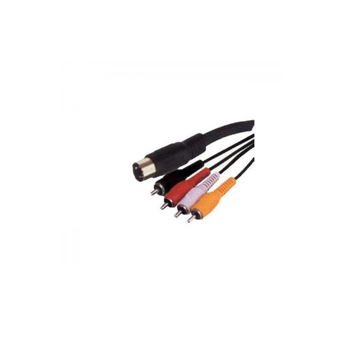 KABEL DIN5 - 4XRCA (CINCH) 1.5M/1.8M