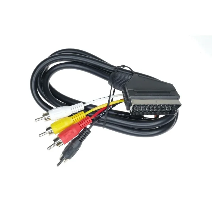 KABEL EURO-4 X RCA (CINCH) AUDIO VIDEO 3M