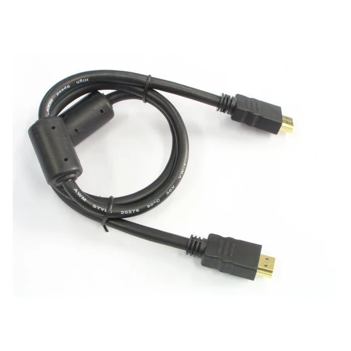 KABEL HDMI-HDMI 0.8M HQ ZŁOTY VITALCO