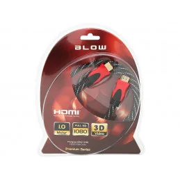 KABEL HDMI-HDMI 1.5M RED BLOW