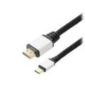 KABEL HDMI-MINI HDMI 1.5M SILVER