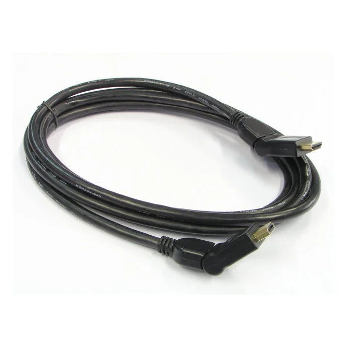 KABEL HDMI-HDMI 2.5M KOŃCÓWKA OBRACANA