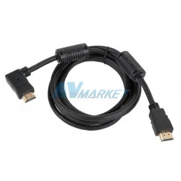 KABEL HDMI-HDMI 1.8M BOCZNY