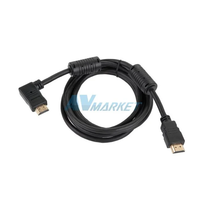 KABEL HDMI-HDMI 1.8M BOCZNY