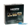 KABEL HDMI-HDMI 10M SILVER + FILTRY  BLOW