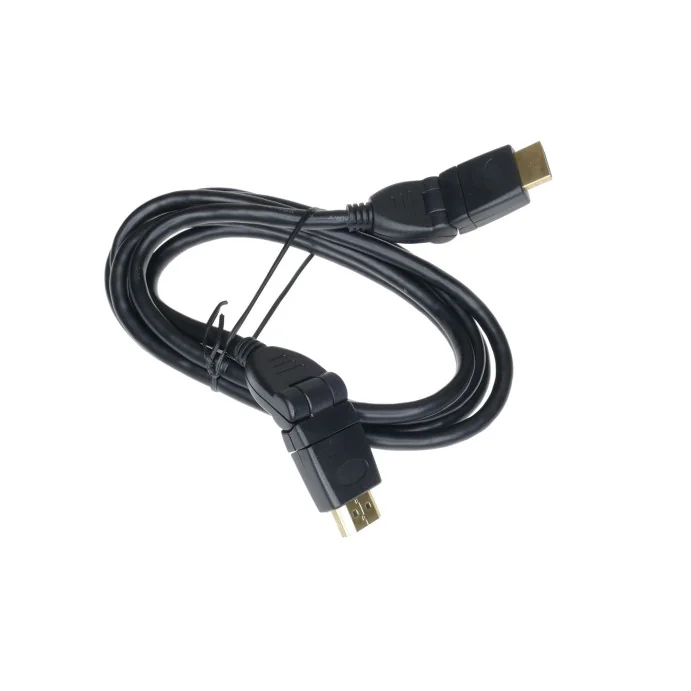 KABEL HDMI-HDMI 1.5M OBROTOWE ORAZ UCHYLNE KOŃCÓWKI