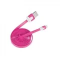 KABEL USB IPHONE APPLE LIGHTING RÓŻOWY PŁASKI