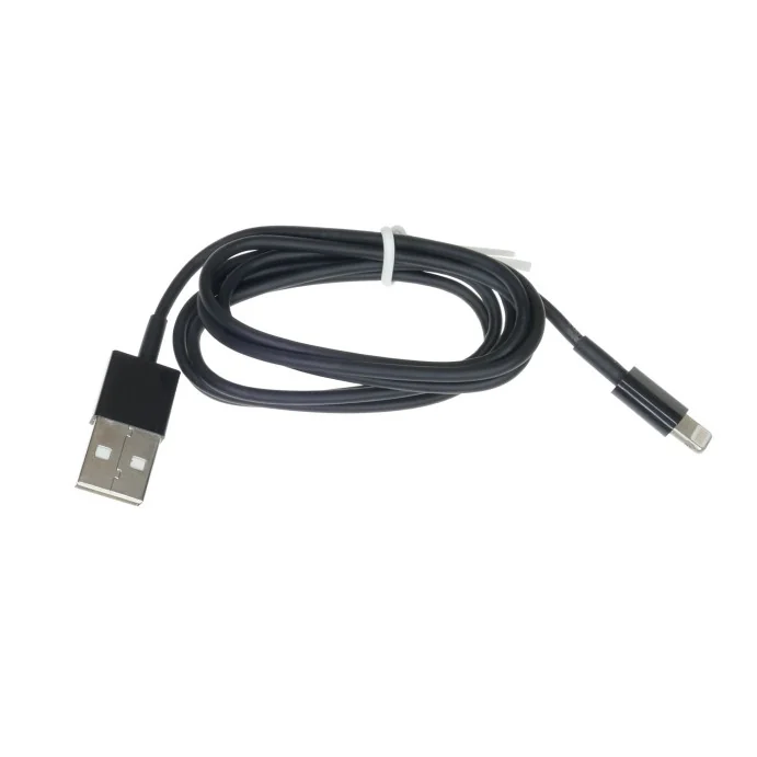 KABEL USB IPHONE APPLE LIGHTING CZARNY 1M