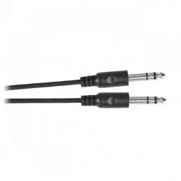 KABEL JACK 6.3 STEREO - JACK 6.3 STEREO 1M