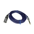 KABEL XLR (CANON) WTYK - JACK 6.3 MONO WTYK 7.5M VITALCO PREMIUM