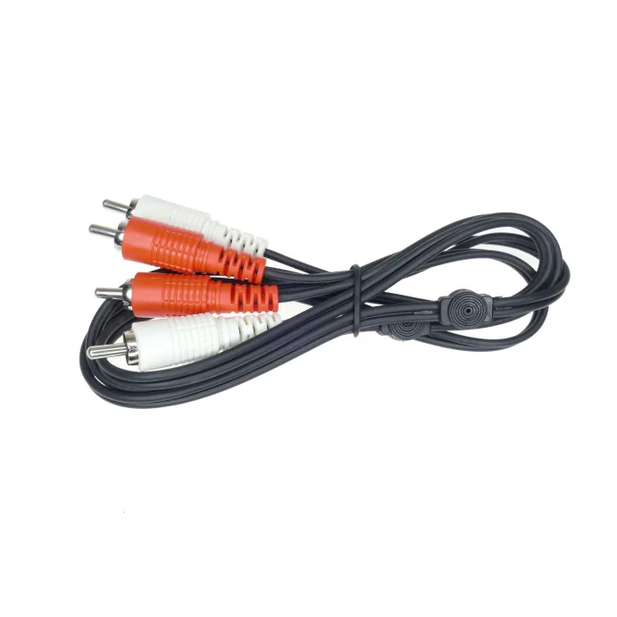 Kabel połączeniowy 2 x RCA (Chinch). - 2 x RCA (Chinch). Długość 1.8m