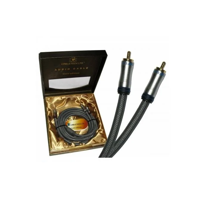 KABEL 1XRCA - 1XRCA 1M CABELTECH GOLD