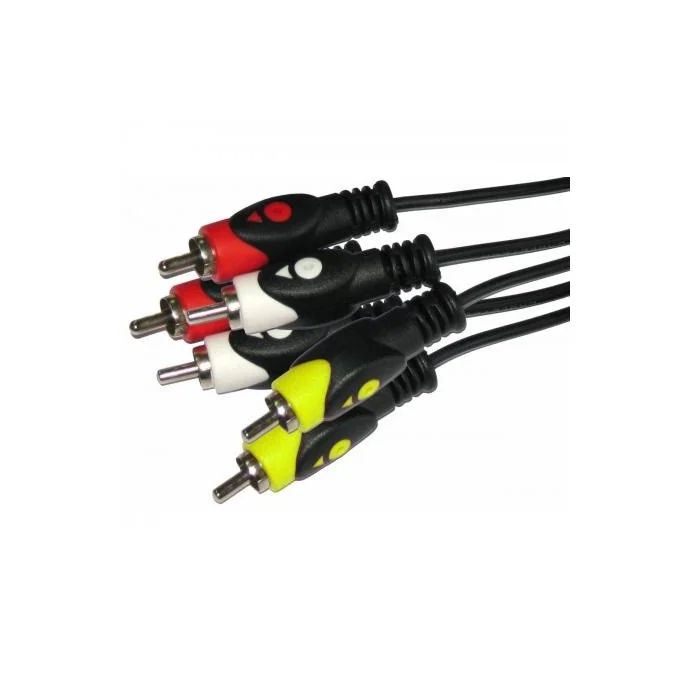 KABEL 3XRCA - 3XRCA 10M ŁEZKA