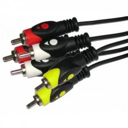 KABEL 3XRCA - 3XRCA 15M ŁEZKA