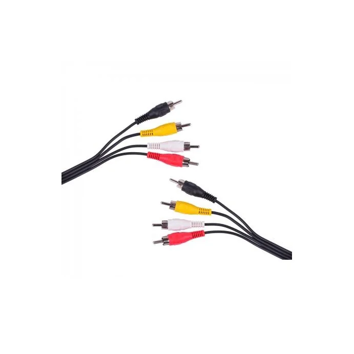 KABEL 4XRCA - 4XRCA 1.8M CABLETECH ECONOMIC