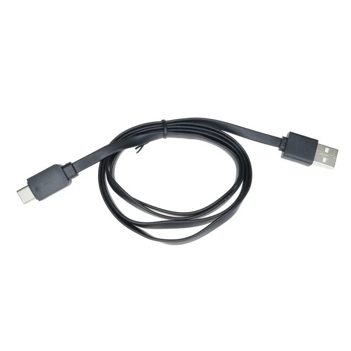 KABEL USB WTYK A - MICRO USB WTYK TYPU C CZARNY 1M