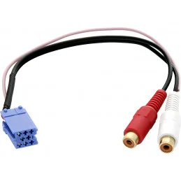 ADAPTER SAMOCHODOWY DO RADIA MINI ISO GRUNDIG BLAUPUNKT AUDI VW NIEBIESKA KOSTKA ISO