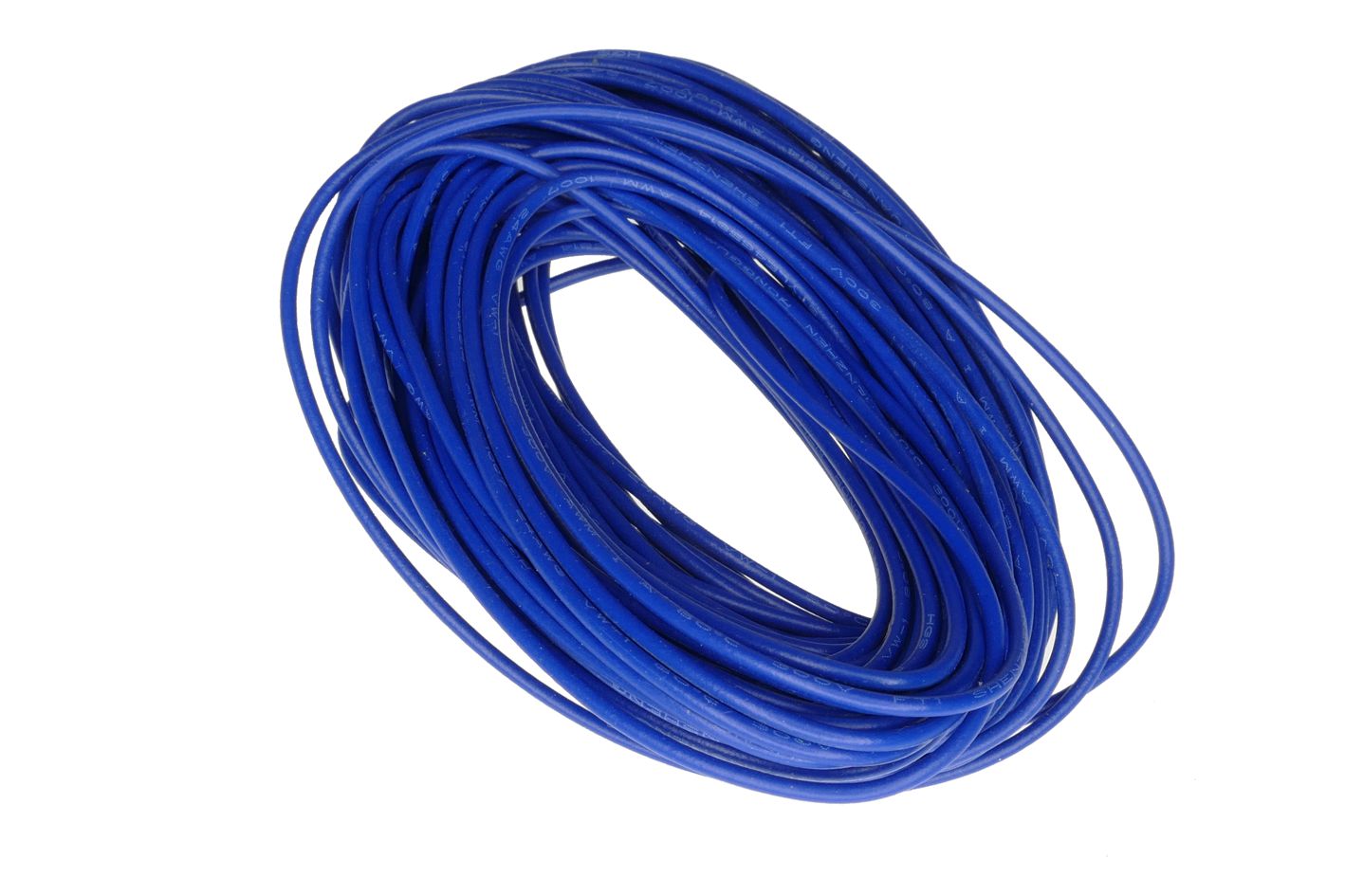 Przewód 1 żyłowy w niebieskiej izolacji PVC AWG24, 0.25 mm2.