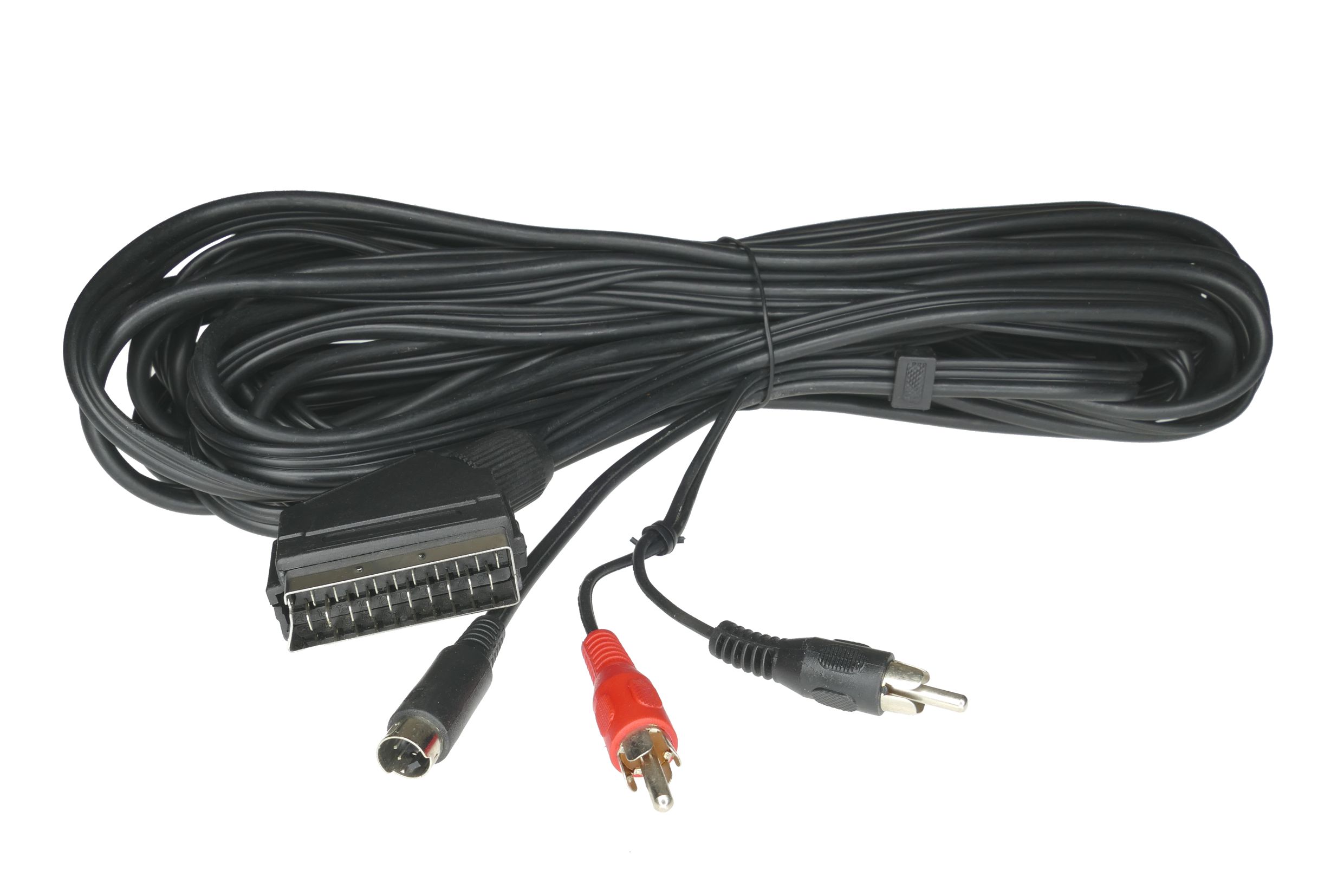 Kabel połączeniowy Euro Scart - SVHS + 2xRCA (cinch).