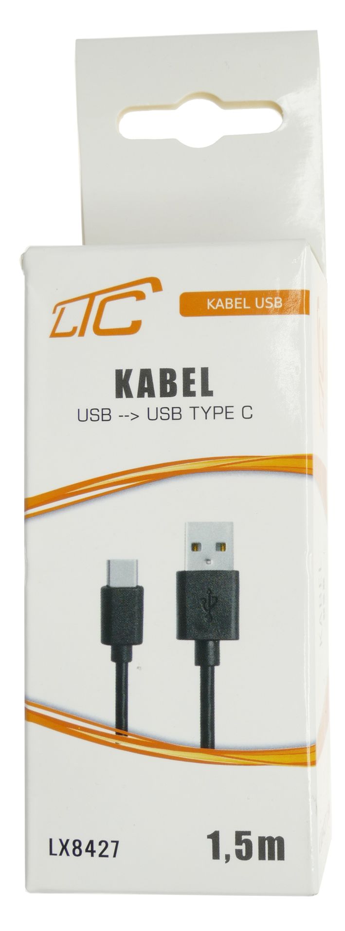 Kabel USB - USB typu C 1.5m