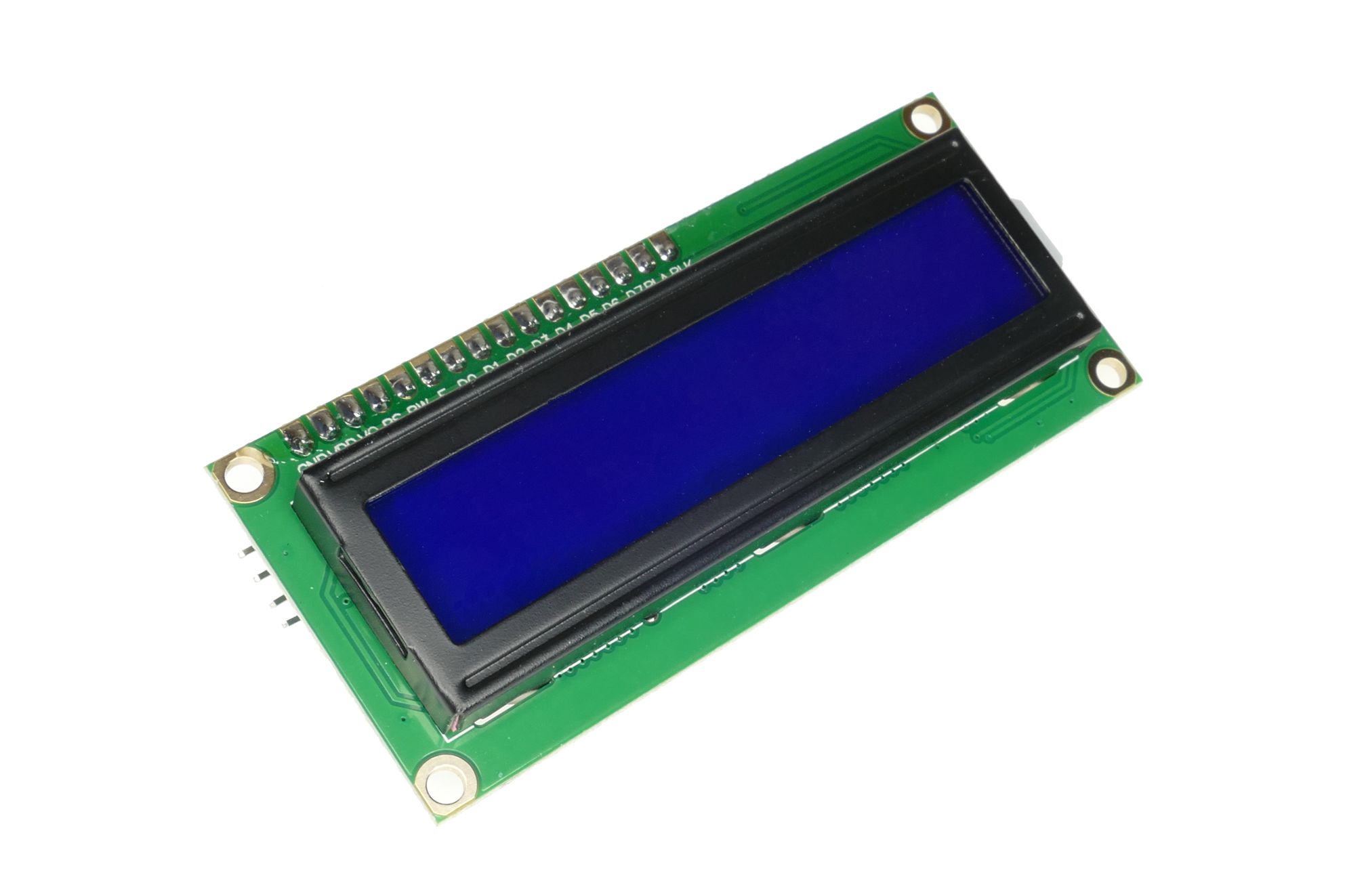 Wyświetlacz LCD 2 x 16 ze sterownikiem HD44780 + konwerter do magistrali I2C