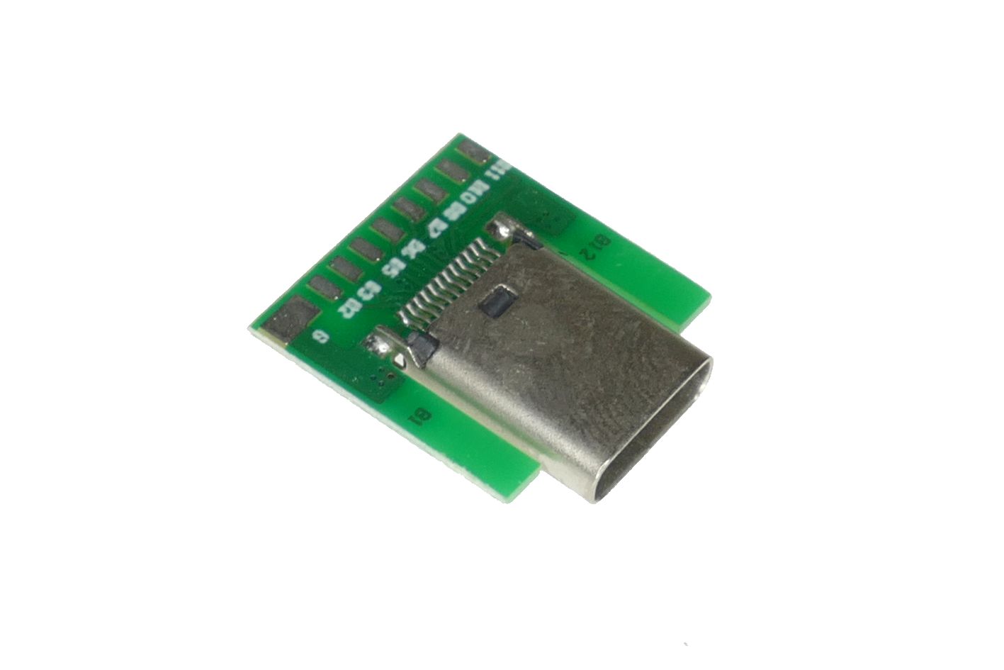 Gniazdo USB 3.1 typu C - adapter na pcb.